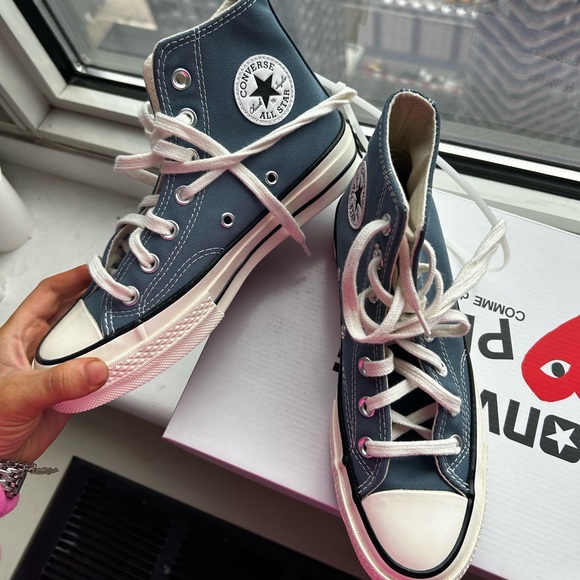 Deep Sleep Blue Chuck Taylor All Star Canvas - Picture 1 of 5